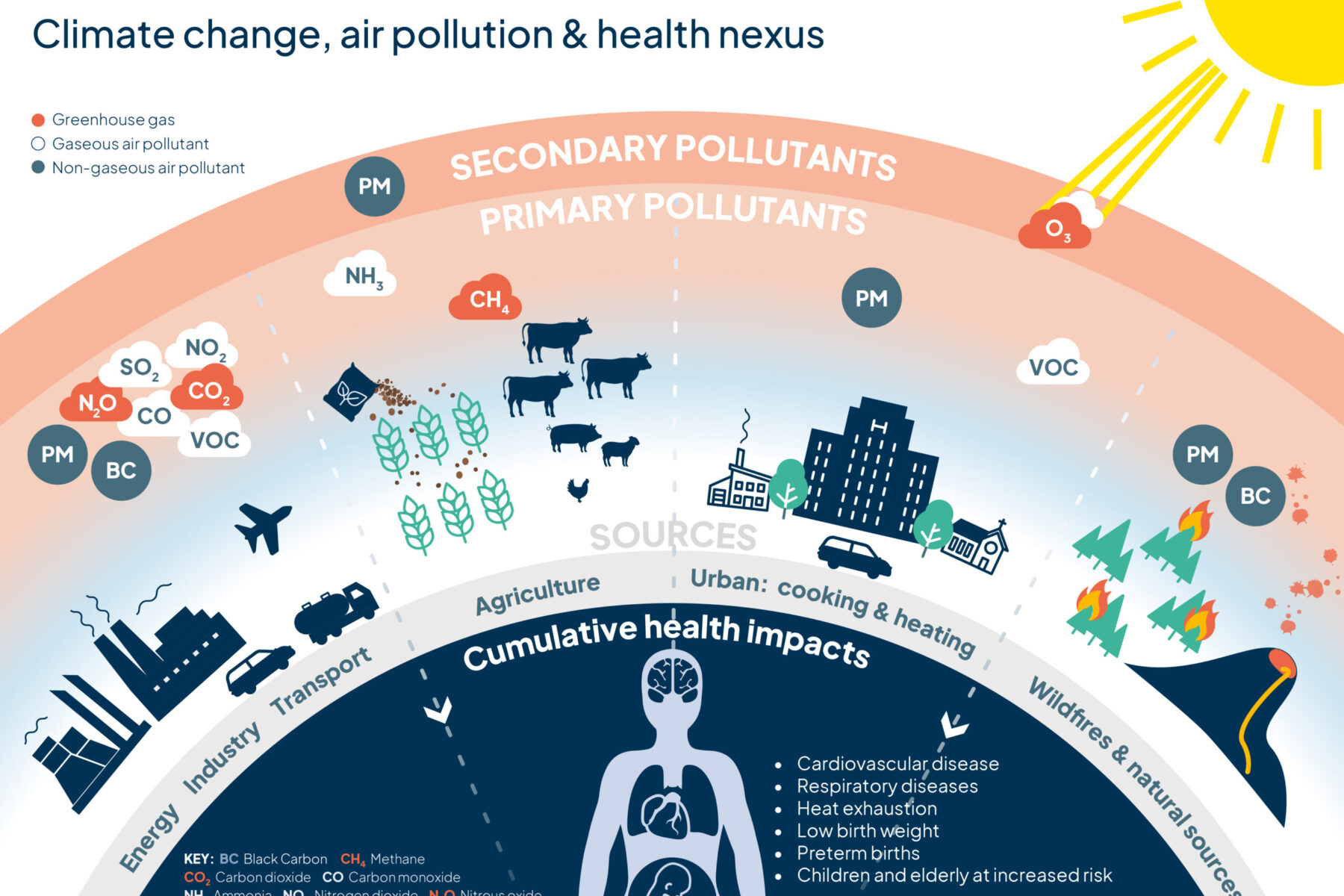 Image of Climate change, air pollution and health nexus